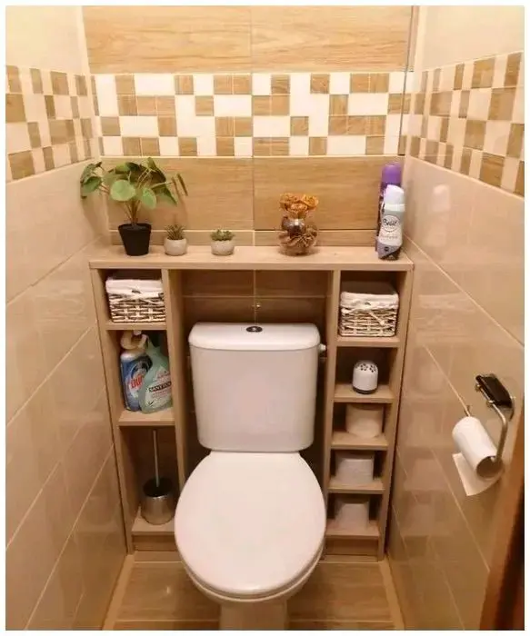 Mueble organizador para baño