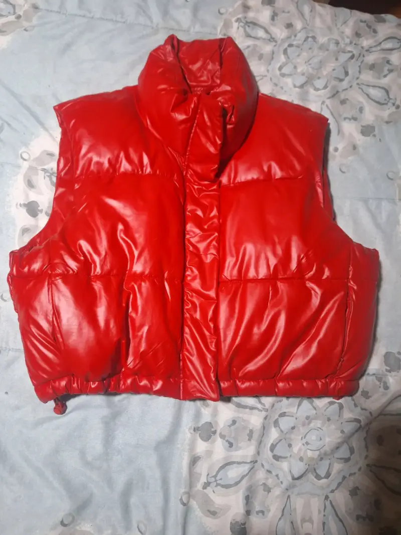 Chaleco acolchado rojo X-XL - 1