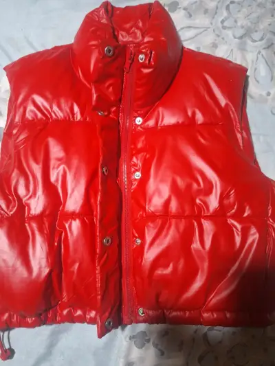 Chaleco acolchado rojo X-XL - miniatura 2