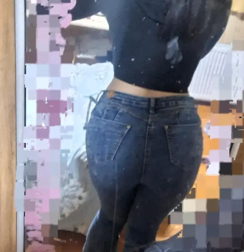 Jeans acampanados azul talle - 4