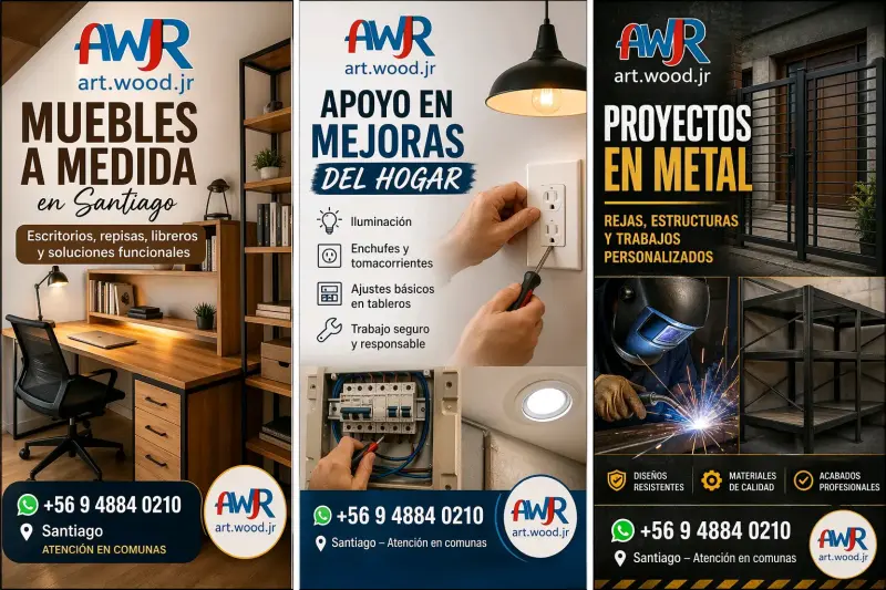 Mueblería/carpintería, electricidad, soldadura - 3