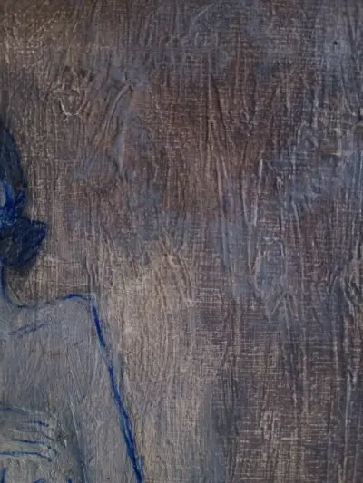 Pintura al óleo de figura femenina - miniatura 3