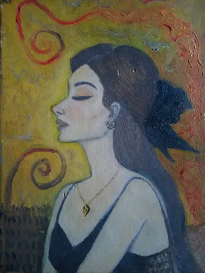 Pintura de retrato artístico - miniatura 1