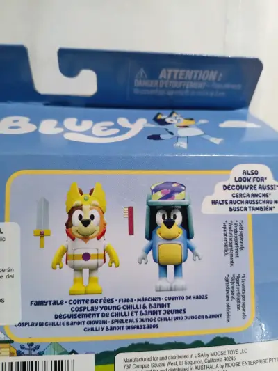 Figuras Bluey Cuento de Hadas - miniatura 2