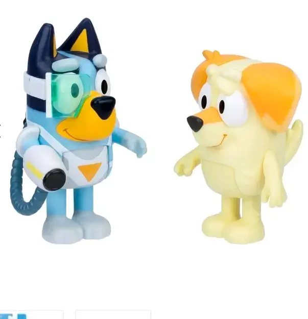 Figuras Bluey y Chucky - 3