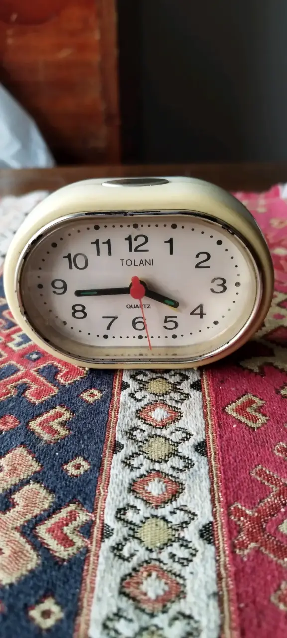Reloj despertador vintage Tolani - 1