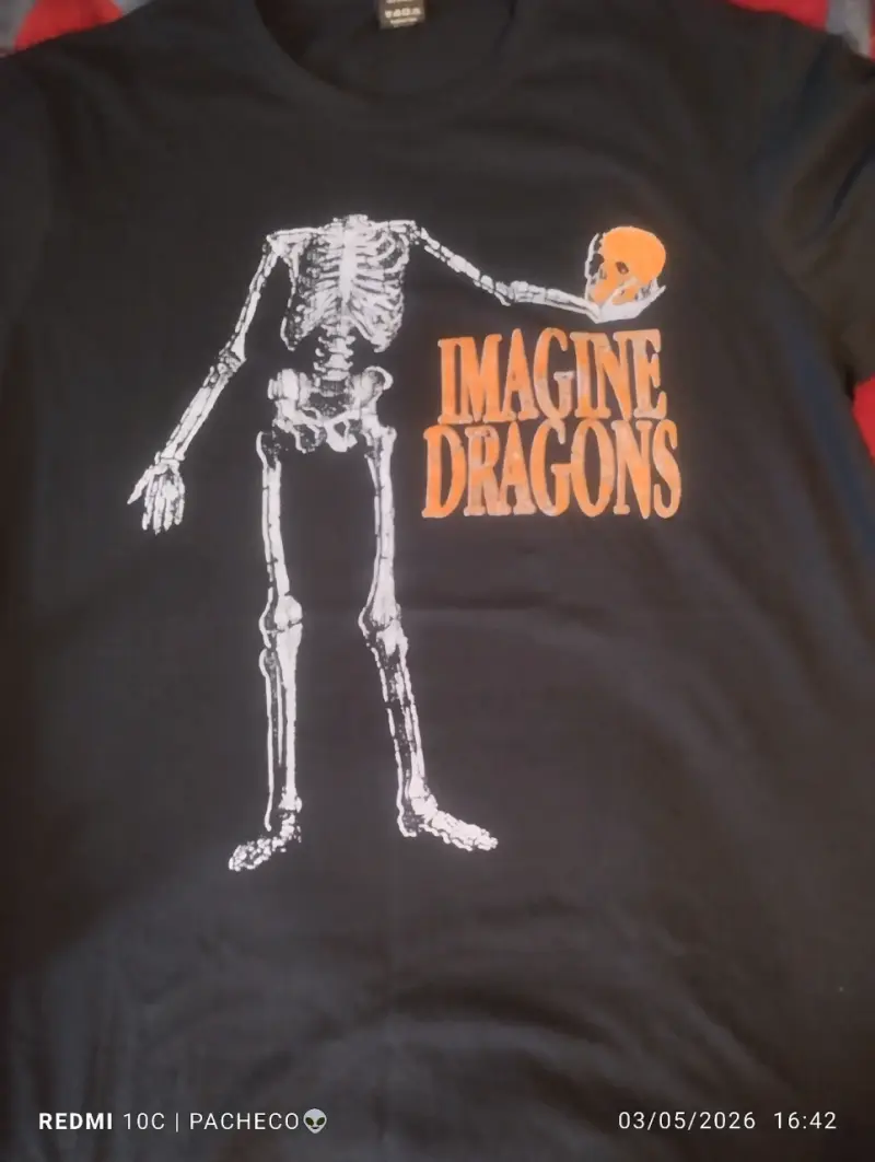 Polera negra Imagine Dragons Tour - 2
