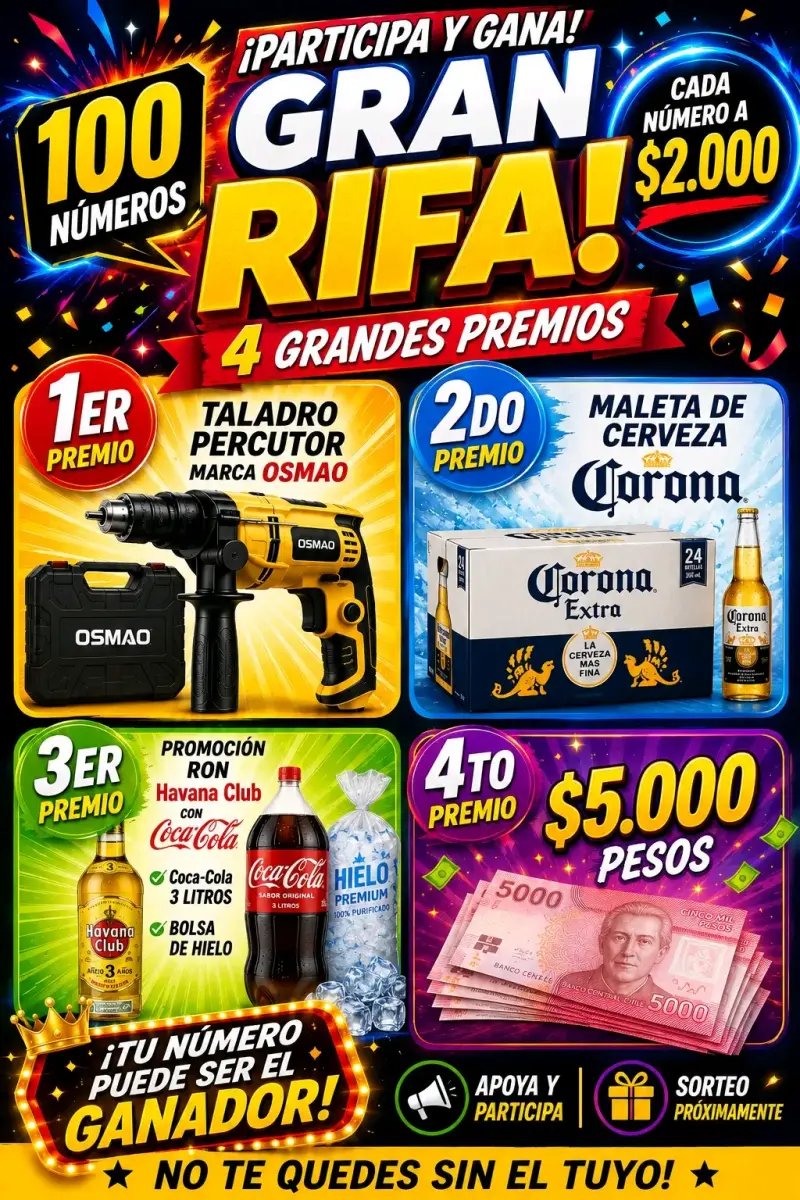 Gran rifa!!!