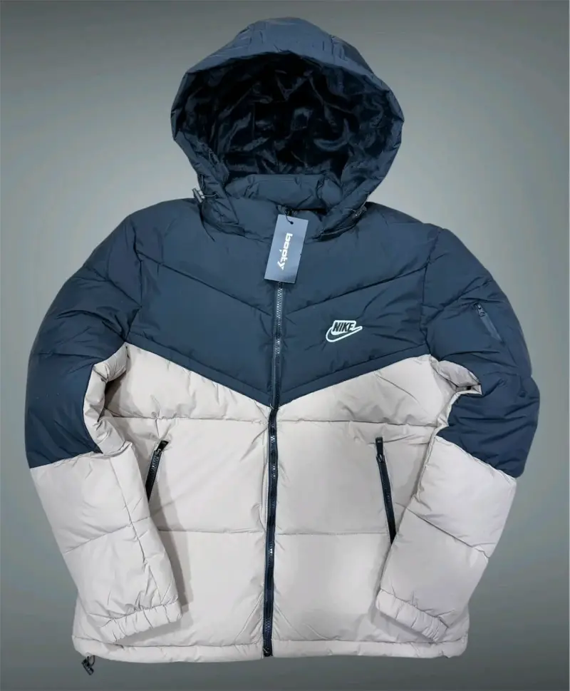 Chaqueta Nike bicolor con capucha - 4