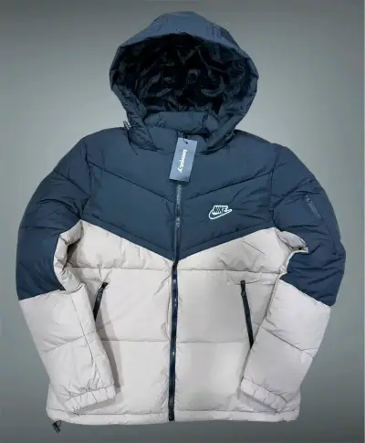 Chaqueta Nike bicolor con capucha - miniatura 4