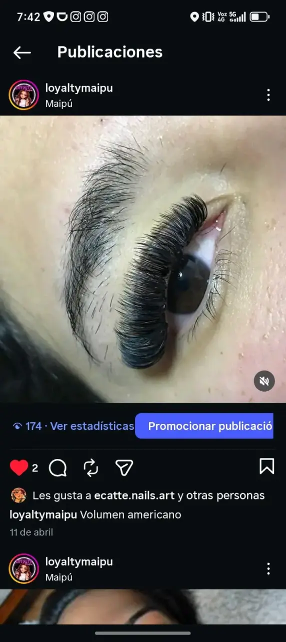 Extensiones de pestañas - 1