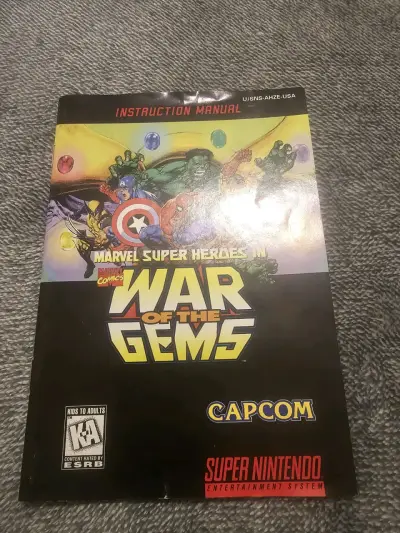 Cartucho SNES War of the Gems - miniatura 2