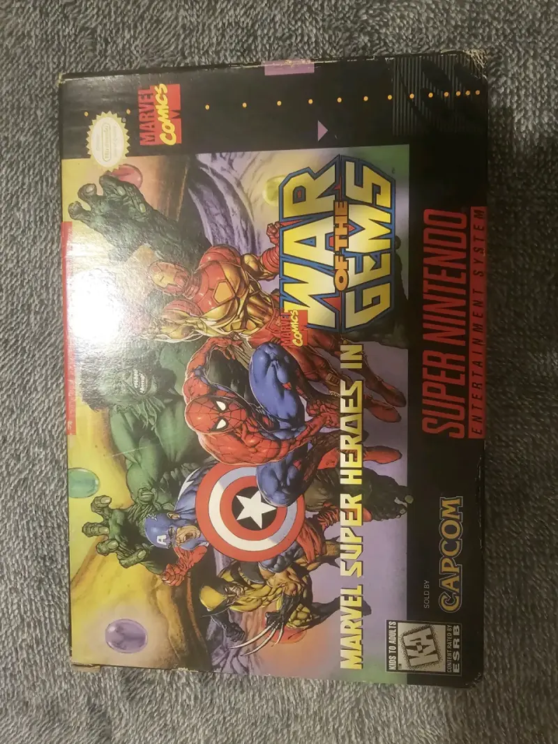 Cartucho SNES War of the Gems - 3