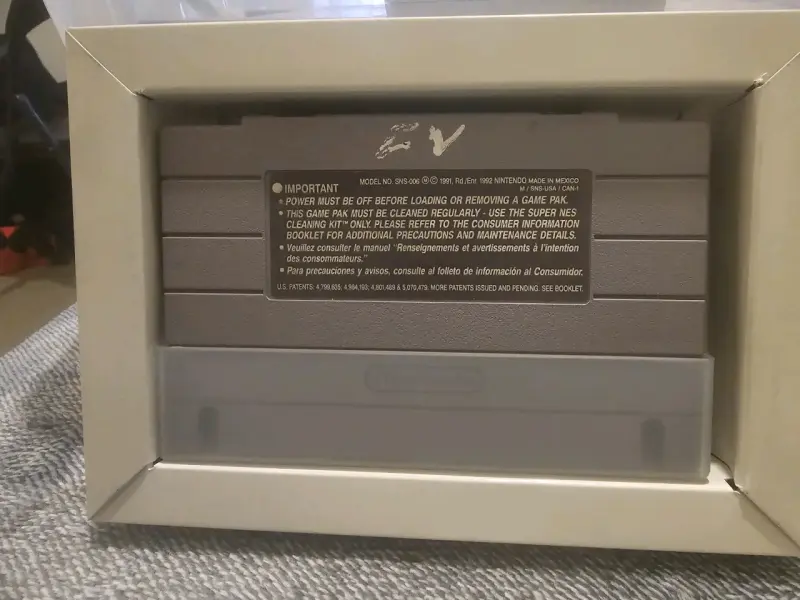 Cartucho SNES War of the Gems - 6
