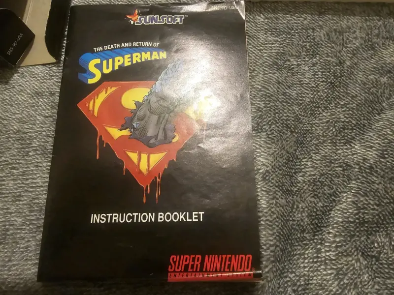 Juego Superman para SNES con caja - 2