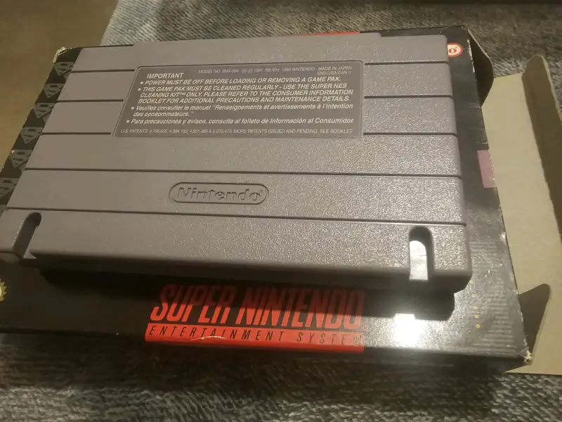 Juego Superman para SNES con caja - 5