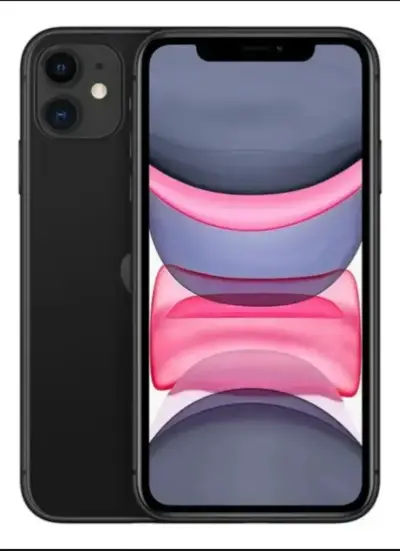 Smartphone negro de alta gama - miniatura 1