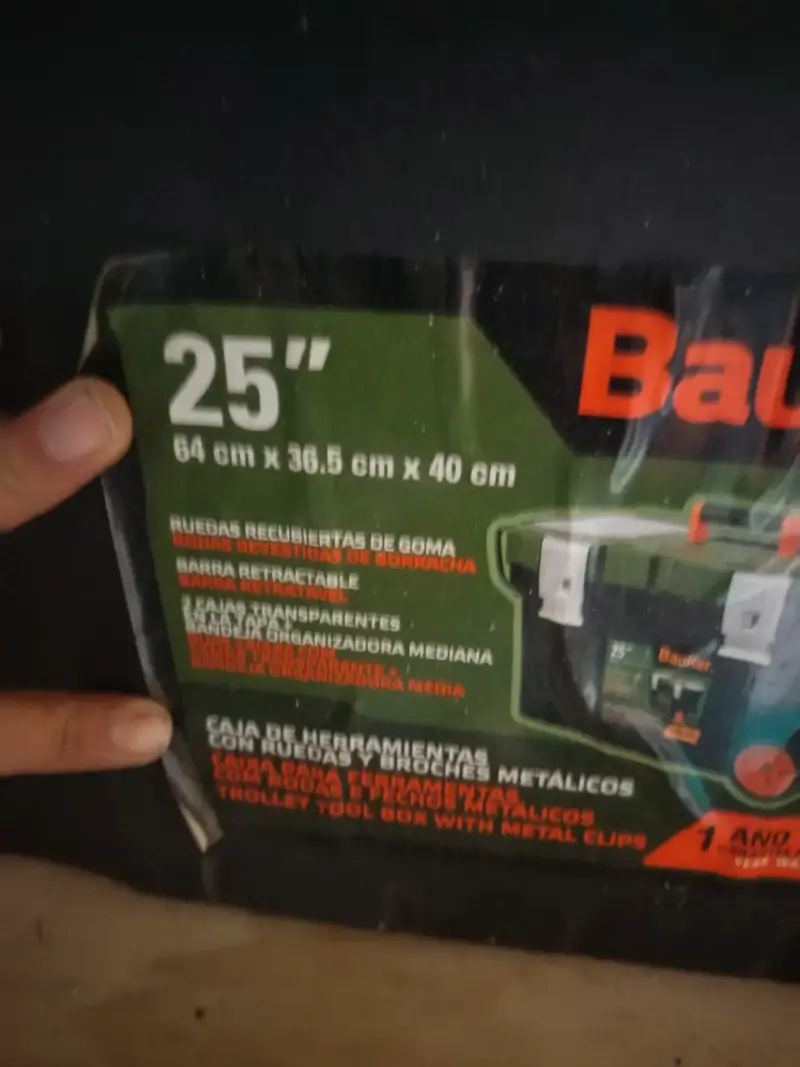 Caja de herramientas con ruedas Bauker - 3