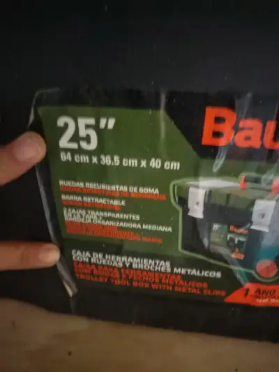 Caja de herramientas con ruedas Bauker - miniatura 3