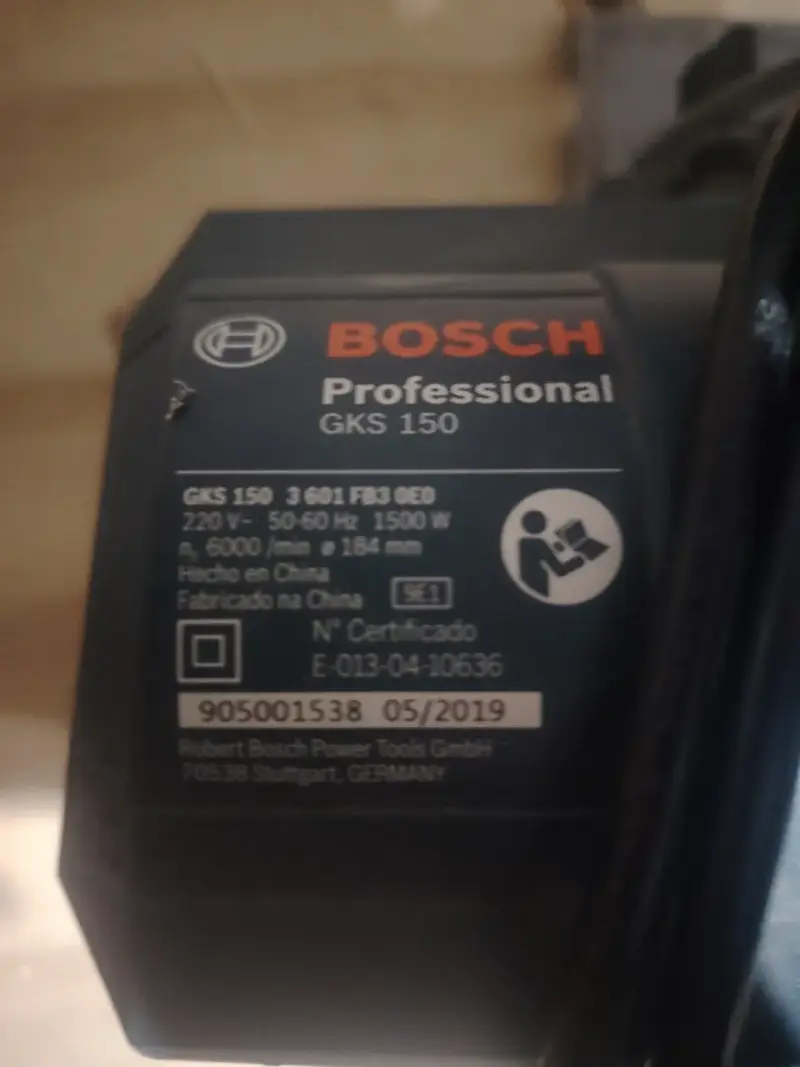 Sierra circular Bosch 1500W - 2