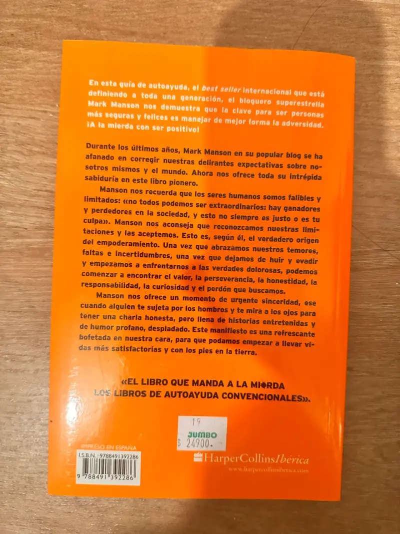 Libro El sutil arte de que todo te importe u - 2