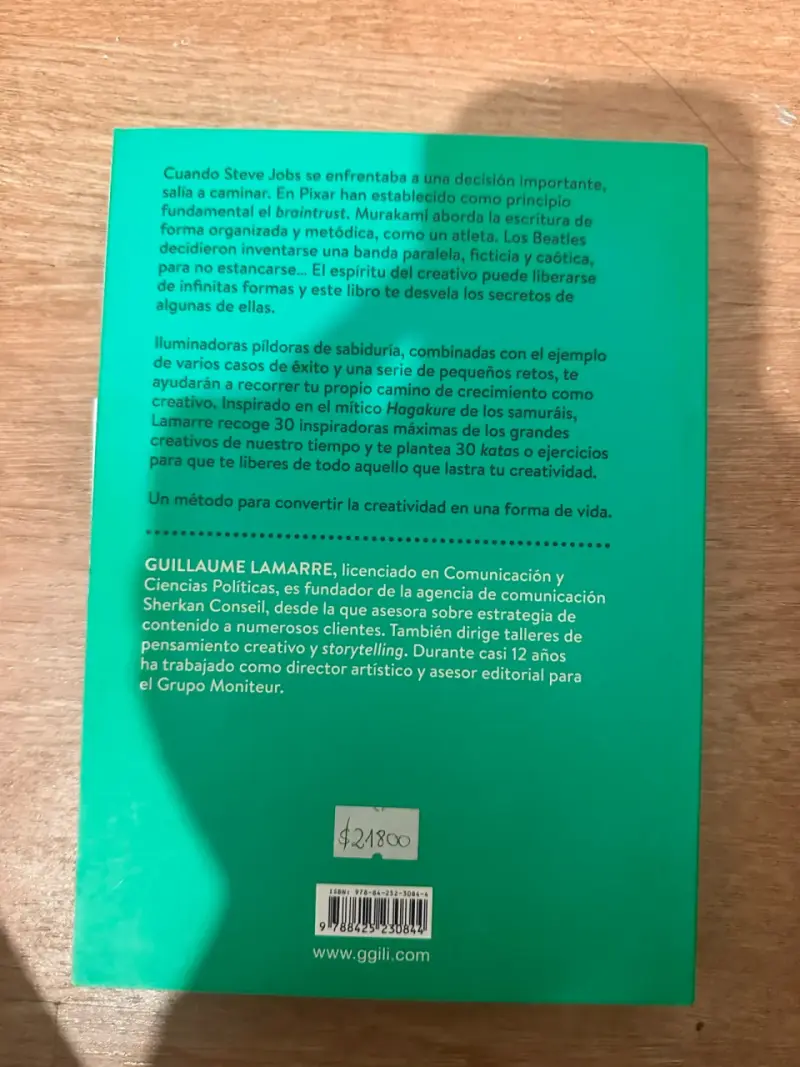 Libro 'La vía del creativo' - 2