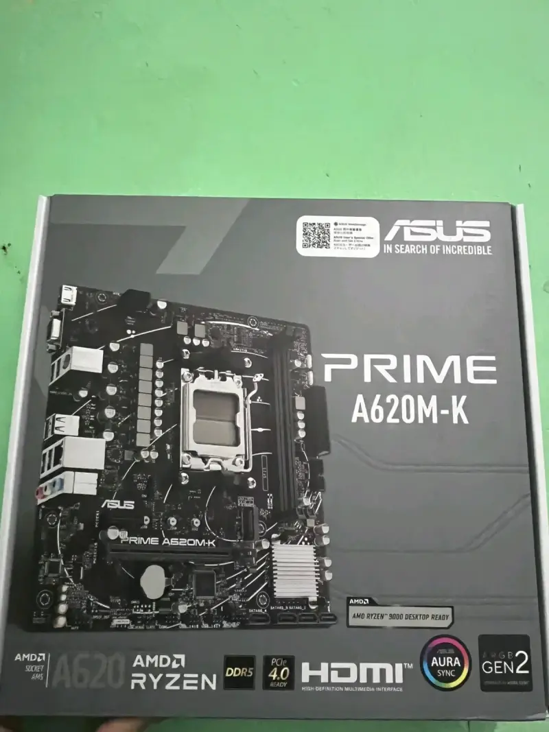 Placa madre ASUS PRIME A620M-K - 1