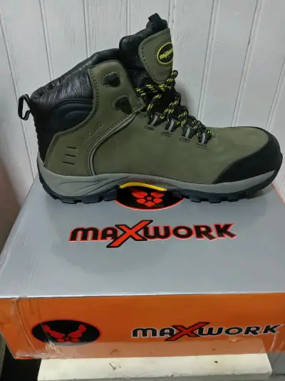Botas de seguridad Maxwork verdes - miniatura 2