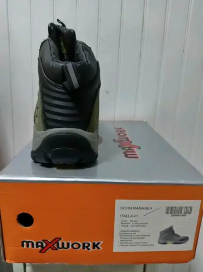 Botas de seguridad Maxwork verdes - miniatura 4