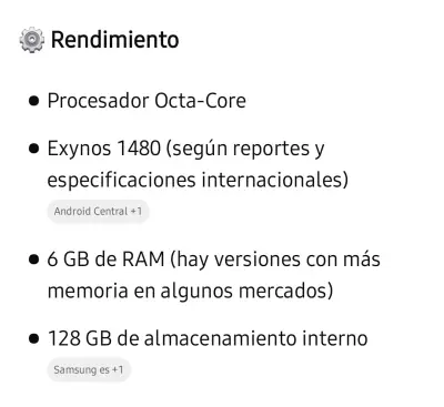 Galaxy A37 5G 256GB Gris - miniatura 3