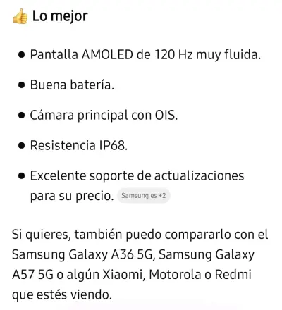 Galaxy A37 5G 256GB Gris - miniatura 5