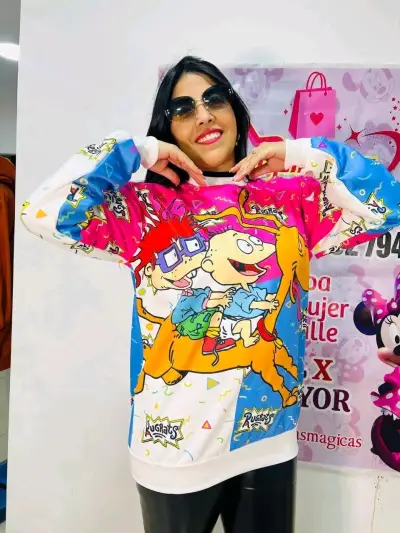 Polerones sublimacion completa algodon - miniatura 4