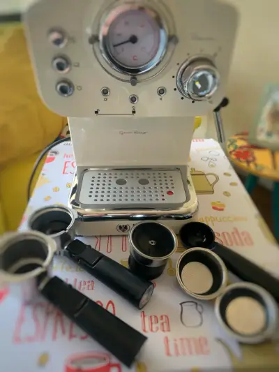 Máquina de café espresso retro ursus trotter - miniatura 6