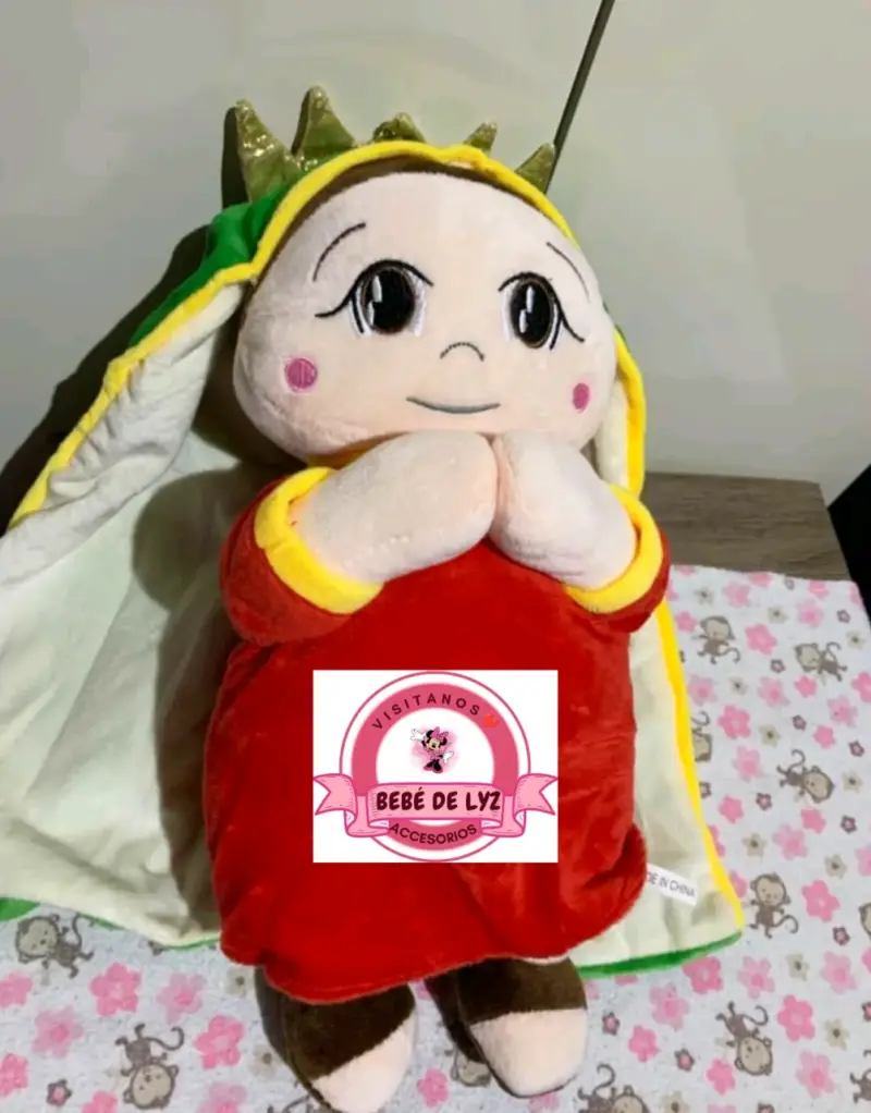 Peluche Virgen Respira, Luz y Sonido - 1