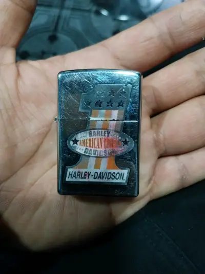 Encendedor Harley Davidson metálico - miniatura 1
