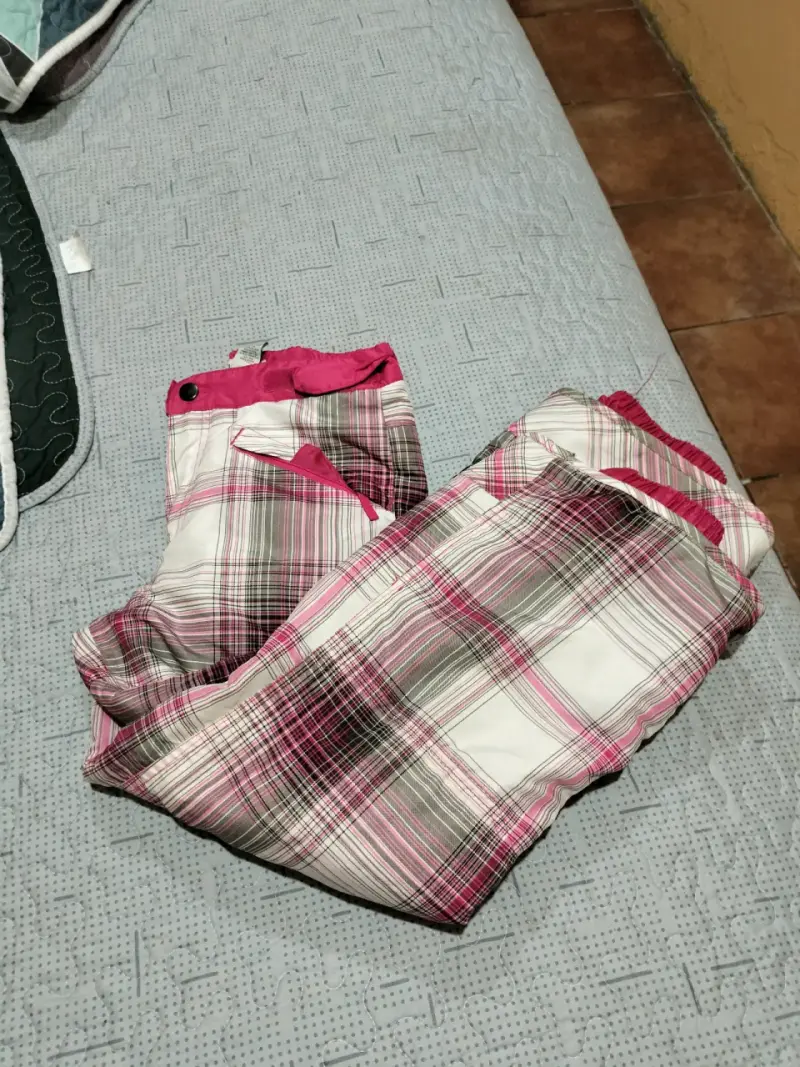 Pantalones de esquí a cuadros - 2