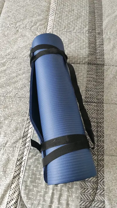 Mat de yoga azul - miniatura 2