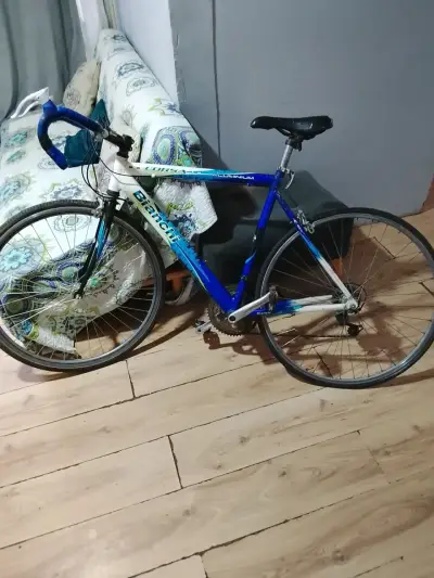 Bicicleta de carretera Bianchi azul - miniatura 6