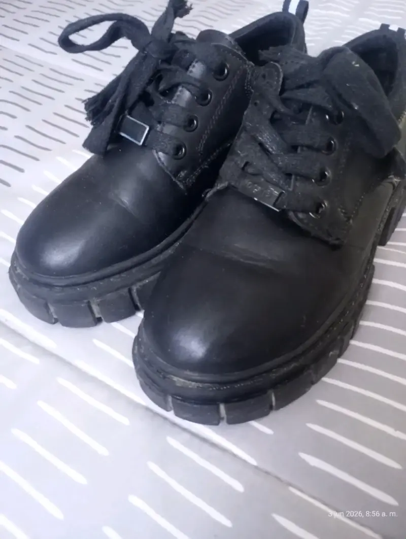 Zapatos negros de cuero - 2