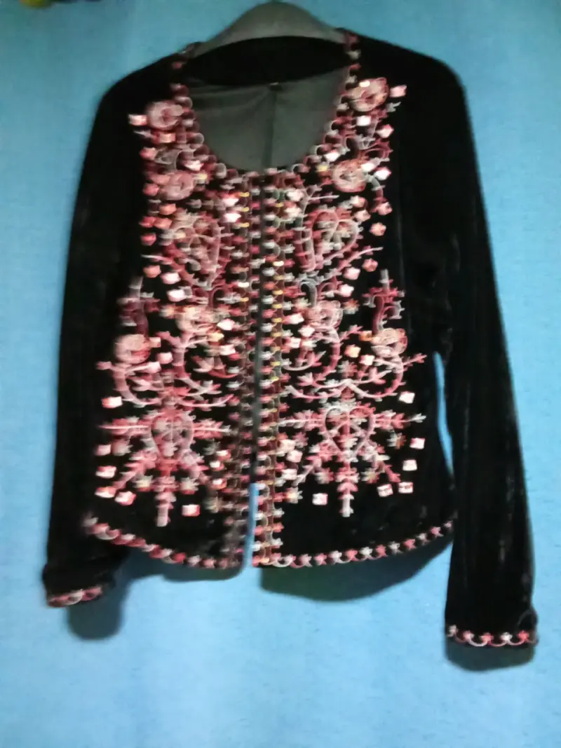 Blusa estampada con volantes - 6