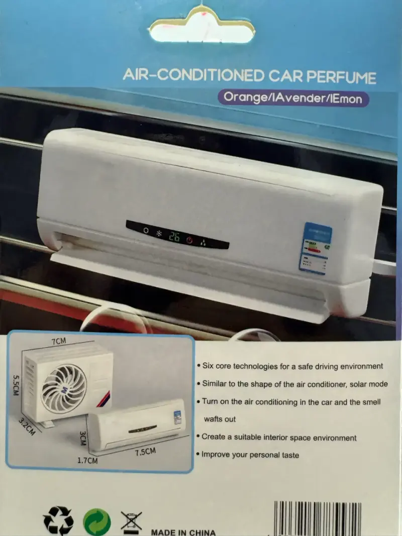 Aromatizante para auto mini split - 4