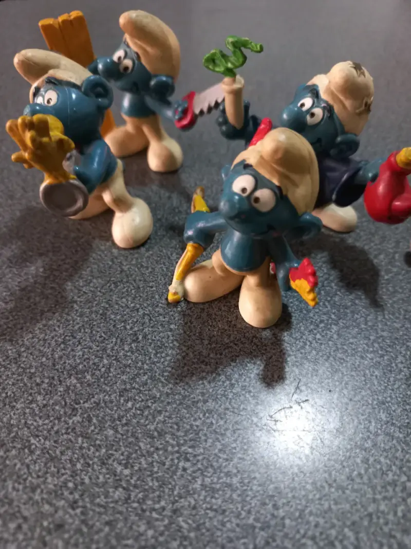 Figuras de colección Pitufos - 5