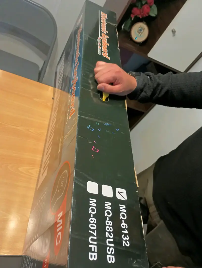 Teclado electrónico con micrófono - 5