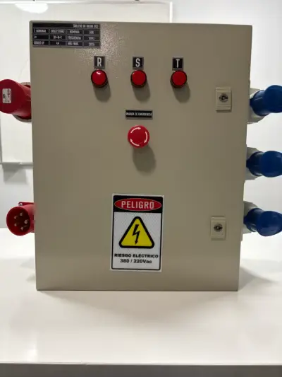 Tablero de conexión eléctrica 380/220V - miniatura 1
