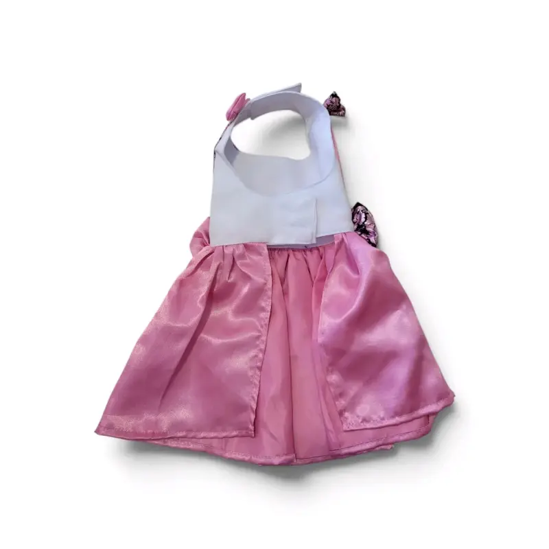 Vestido rosado para perro - 2