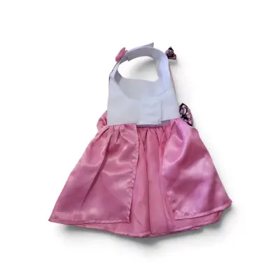 Vestido rosado para perro - miniatura 2