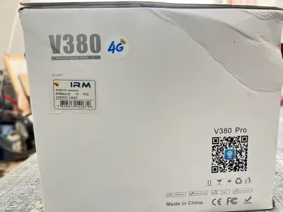 Cámara Solar V380 Pro 4G Nueva – Panel Solar Inclu - miniatura 1