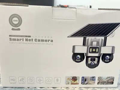 Cámara Solar V380 Pro 4G Nueva – Panel Solar Inclu - miniatura 2