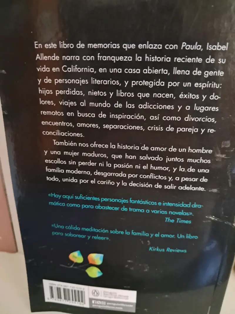 Libro Isabel Allende 'La Suma de los Días' - 3