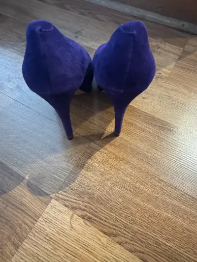 Zapatos tacón morado Aldo - miniatura 2